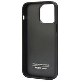 Audi Ægte læderfoder til iPhone 14 Pro Max 6.7" - sort AU-TPUPCIP14PM-Q8/D1-BK