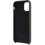 Audi Silicone Case iPhone 12/12 Pro 6.1" sort/sort hardcase AU-LSRIP12P-Q3/D1-BK
