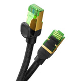 Baseus hurtig RJ45 cat. netværkskabel. 8 40Gbps 20m flettet sort