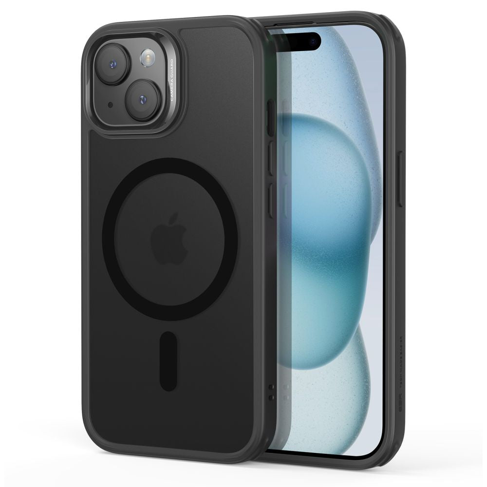 ESR Classic Hybrid Halolock Case med MagSafe til iPhone 15 - Matte Black