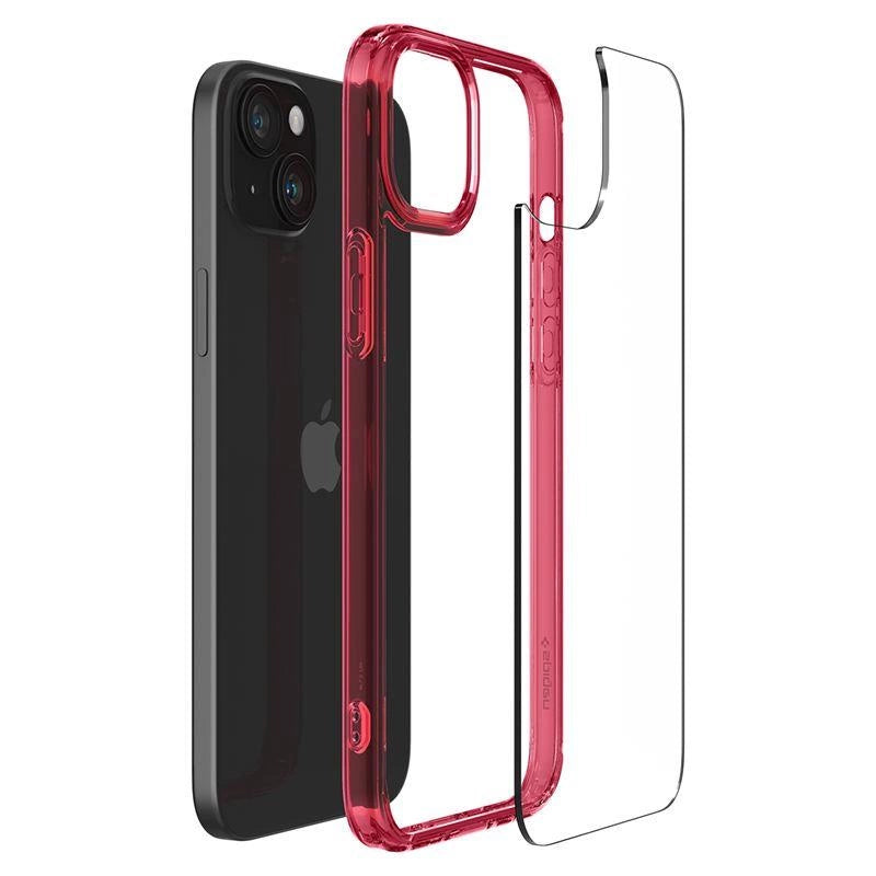 Spigen Ultra Hybrid iPhone 15 Case - rød