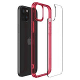 Spigen Ultra Hybrid iPhone 15 Case - rød