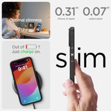 Spigen Liquid Air iPhone 15 Case - Matte sort