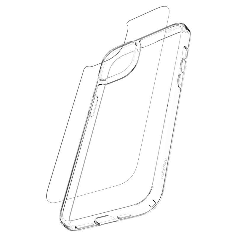 Spigen Airskin Hybrid Case til iPhone 15 Plus - klar