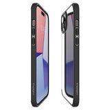 Spigen Crystal Hybrid iPhone 15 Plus Case - Helt sort