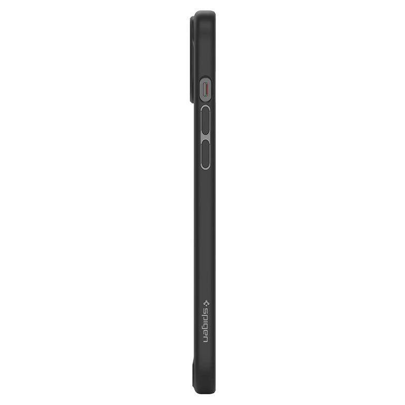 Spigen Crystal Hybrid iPhone 15 Plus Case - Helt sort