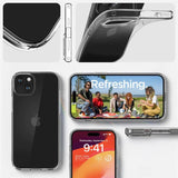 Spigen Crystal Flex Case til iPhone 15 Plus - klar