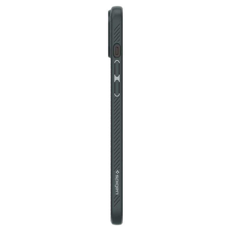 Spigen Liquid Air iPhone 15 Plus-kasse - mørkegrøn