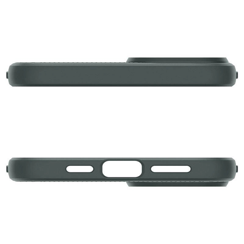 Spigen Liquid Air iPhone 15 Plus-kasse - mørkegrøn