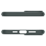 Spigen Liquid Air iPhone 15 Plus-kasse - mørkegrøn
