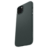 Spigen Liquid Air iPhone 15 Plus-kasse - mørkegrøn