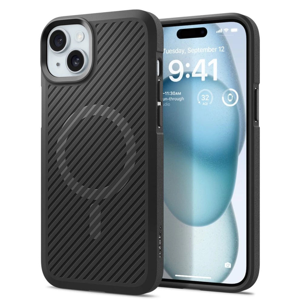 Spigen Core Armor Mag Case med MagSafe til iPhone 15 Plus - Matte Black