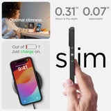 Spigen Liquid Air Case til iPhone 15 Plus - Matte sort