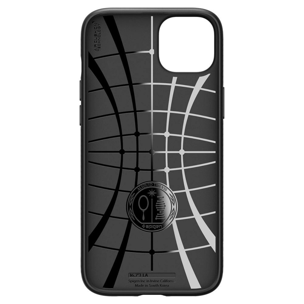 Spigen Liquid Air Case til iPhone 15 Plus - Matte sort
