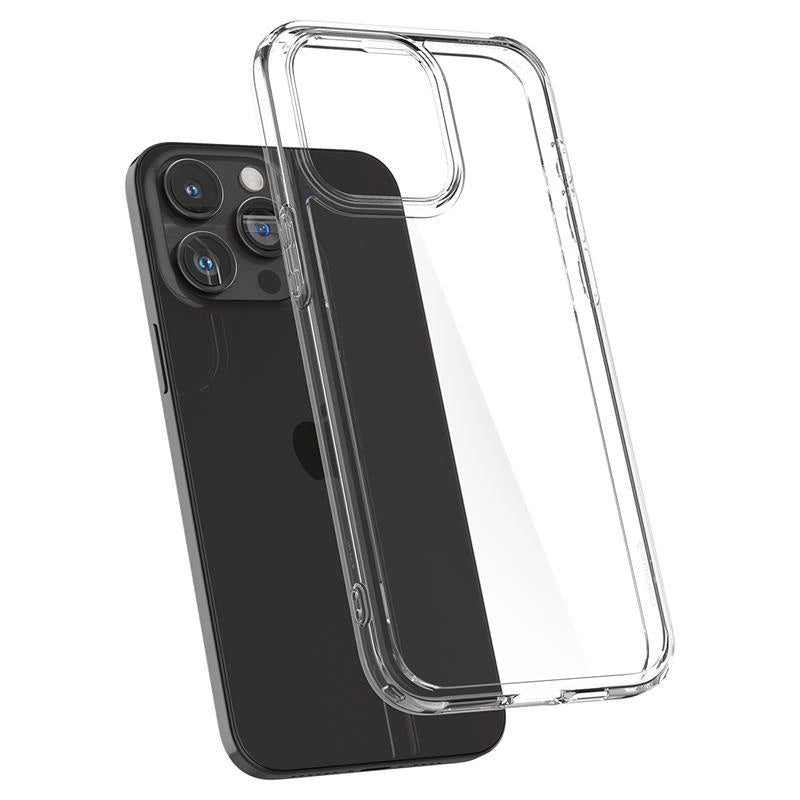 Spigen Crystal Hybrid iPhone 15 Pro Case - klar