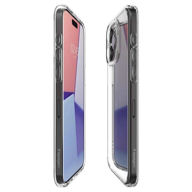 Spigen Crystal Hybrid iPhone 15 Pro Case - klar