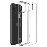 Spigen Crystal Hybrid iPhone 15 Plus Case - klar