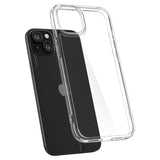 Spigen Crystal Hybrid iPhone 15 Plus Case - klar