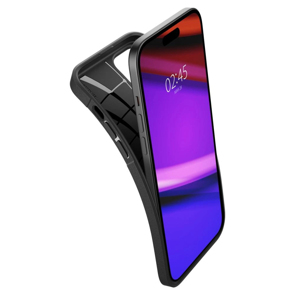 Spigen Core Armor iPhone 15 Plus Case - Matte sort