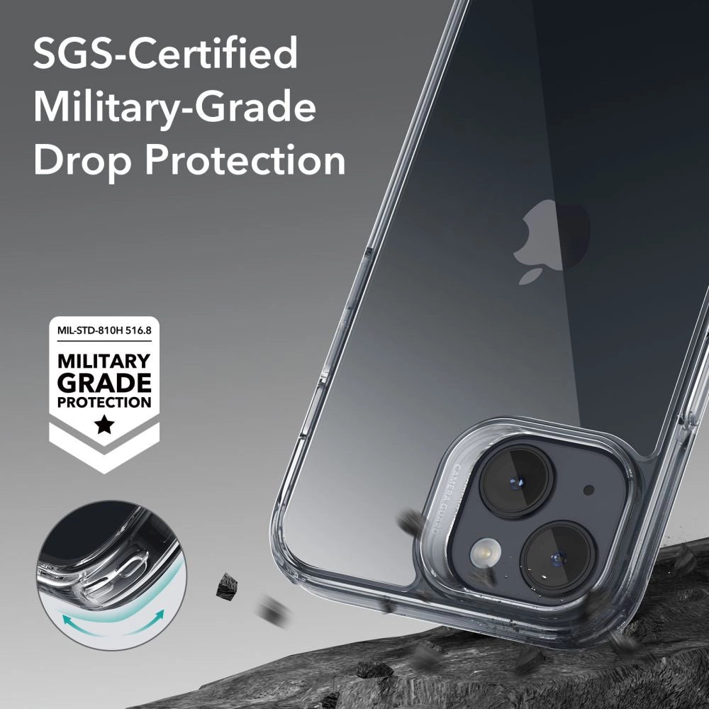 ESR Ice Shield iPhone 15 Plus Case - klar