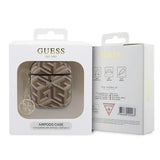 Guess GUA2PGCE4CW case til AirPods 1/2 - brun GCube Charm