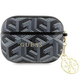 Guess GUAPPGCE4CK-kasse til AirPods Pro - sort GCube Charm