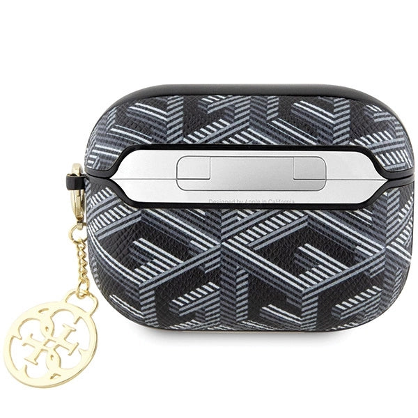 Guess GUAPPGCE4CK-kasse til AirPods Pro - sort GCube Charm