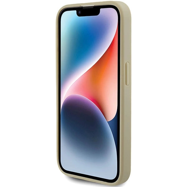 Gæt Glitter Script Big 4G iPhone 15 Pro Case - Guld