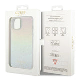 Guess IML Faceted Mirror Disco Iridescent case til iPhone 15 - flerfarvet