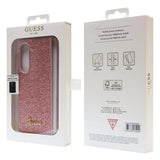Guess Glitter Script case til Samsung Galaxy Z Fold 5 - pink
