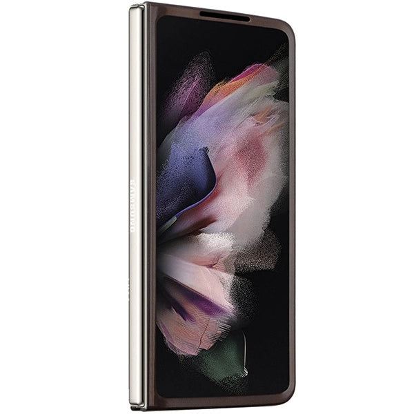 Guess læder 4G Triangle Strass case til Samsung Galaxy Z Fold 5 - brun
