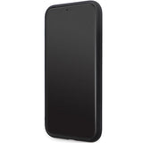Karl Lagerfeld KLHCN61SMHCNPK case for iPhone 11 / Xr - black Silicone C Metal Pin