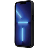Karl Lagerfeld KLHCP14LSMHCNPK case for iPhone 14 Pro - black Silicone C Metal Pin