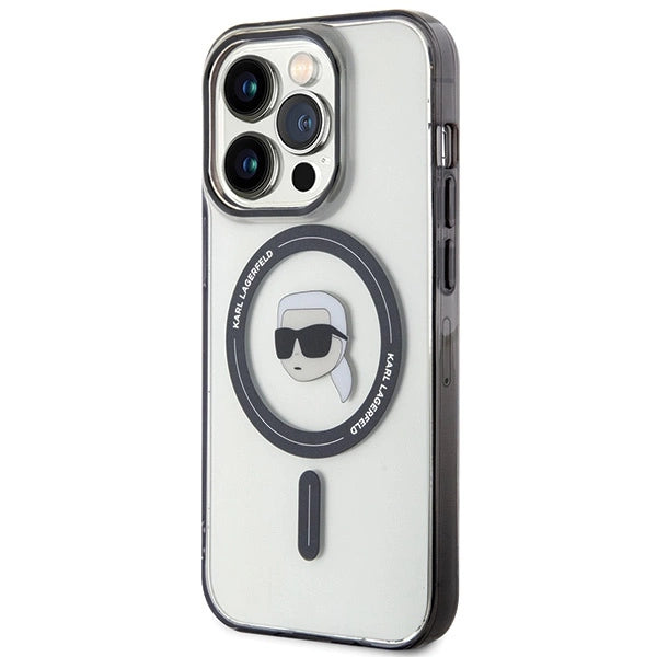 Karl Lagerfeld KLHMP15LHKHNOTK case for iPhone 15 Pro - transparent