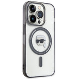 Karl Lagerfeld KLHMP15LHKHNOTK case for iPhone 15 Pro - transparent