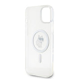 Karl Lagerfeld IML Choupette MagSafe case for iPhone 15 Plus - transparent