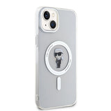 Karl Lagerfeld IML Ikonik MagSafe case for iPhone 15 Plus - transparent