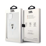 Karl Lagerfeld IML Ikonik MagSafe case for iPhone 15 Plus - transparent
