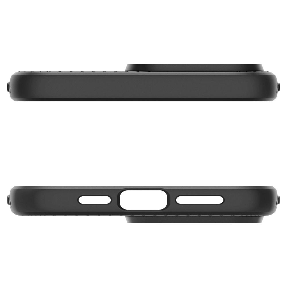 Spigen Liquid Air iPhone 15 Pro Case - Matte sort