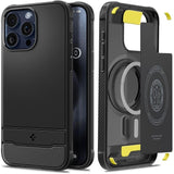 Spigen Rugged Armor Mag Case med MagSafe til iPhone 15 Pro - Matte Black