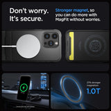 Spigen Rugged Armor Mag Case med MagSafe til iPhone 15 Pro - Matte Black
