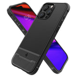 Spigen Rugged Armor Mag Case med MagSafe til iPhone 15 Pro - Matte Black