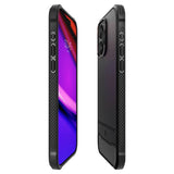 Spigen Rugged Armor Mag Case med MagSafe til iPhone 15 Pro - Matte Black