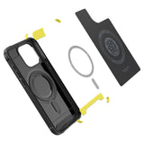 Spigen Rugged Armor Mag Case med MagSafe til iPhone 15 Pro - Matte Black