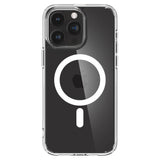 Spigen Ultra Hybrid Mag Case med MagSafe til iPhone 15 Pro Max - hvid