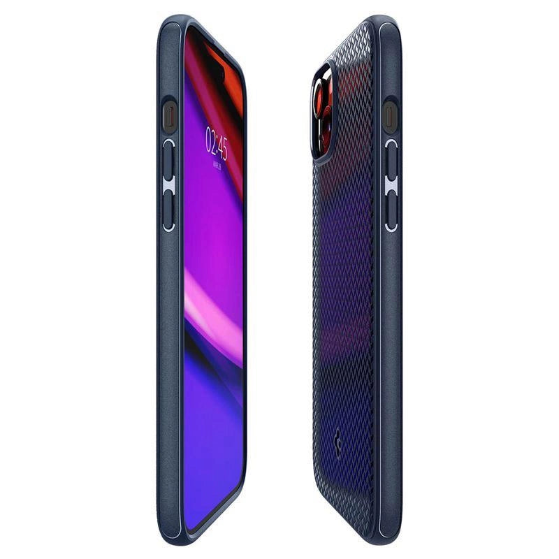 Spigen Mag Armor Case med MagSafe til iPhone 15 Plus - Blå