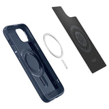 Spigen Mag Armor Case med MagSafe til iPhone 15 Plus - Blå