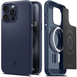 Spigen Mag Armor Case med MagSafe til iPhone 15 Pro Max - Blå