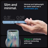 Spigen Ultra Hybrid iPhone 15 Pro Max Case - lysblå