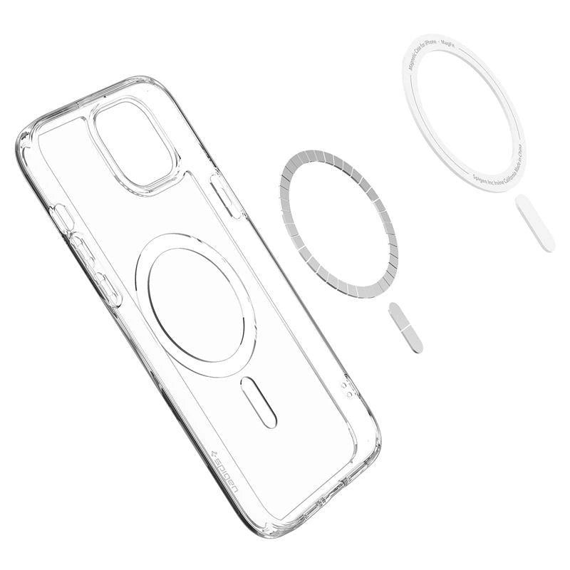Spigen Crystal Hybrid MagSafe iPhone 15 Plus Case - klar